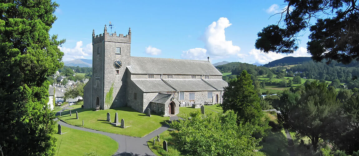 St Michael & All Angels, Hawkshead. <p>
We are the parish church in Hawkshead, situated in a fine position, overlooking the village with a good view of the surrounding fells.